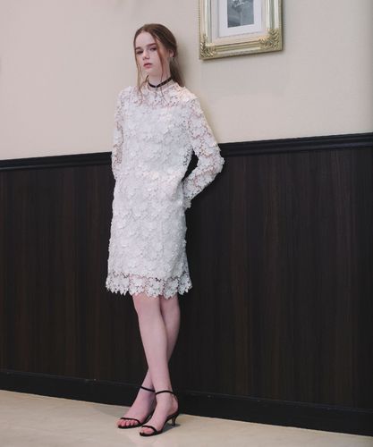 LOULOU WILLOUGHBY レース キャミワンピース　新品タグ付き LOULOU WILLOUGHBY】レース切替ワンピース