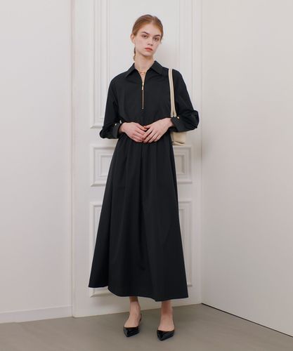 ダブルアムンゼンVネックタックワンピース|allureville OFFICIAL