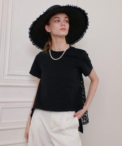 【LOULOU WILLOUGHBY】スパンコールＴシャツ　ブラック セール】【LOULOU WILLOUGHBY】スパンコールTシャツ（Tシャツ