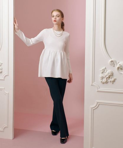 LOULOU WILLOUGHBY ぺプラムパーカー LOULOU WILLOUGHBY（ルルウィルビー）の「【LOULOU WILLOUGHBY