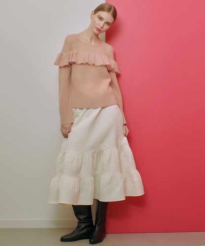 allureville / アルアバイル 【LOULOU WILLOUGHBY】モヘヤラッフルプルオーバー LOULOU WILLOUGHBY】モヘヤラッフルプルオーバー|allureville