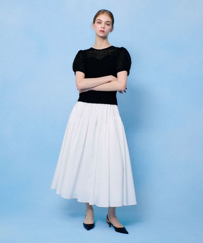 レーシーニットビスチェプルオーバー|allureville OFFICIAL SITE