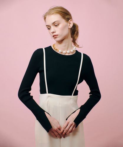 美品　定価1.8万円　ルルウィルビー　 2WAY BORDER プルオーバー LOULOU WILLOUGHBY】2WAY BORDER プルオーバー|allureville