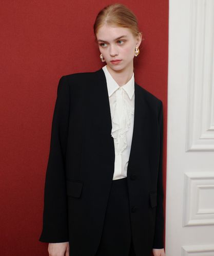 LOULOU WILLOUGHBY】マットオックスダブルジャケット|allureville