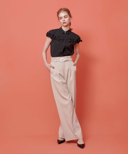 LOULOU WILLOUGHBY セットアップ LOULOU WILLOUGHBY】ガンクラブチェックシングルジャケット