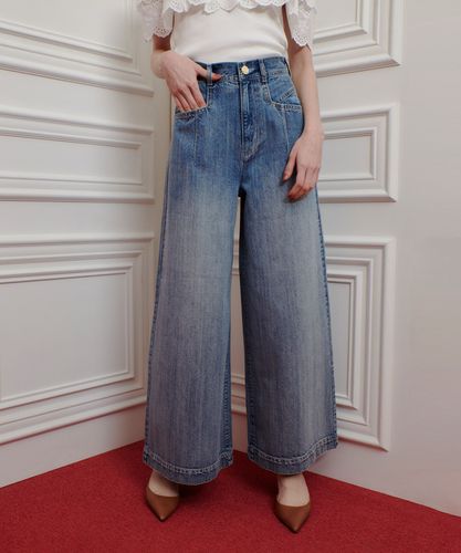 LOULOU WILLOUGHBY】ツイルワイドパンツ|allureville OFFICIAL SITE