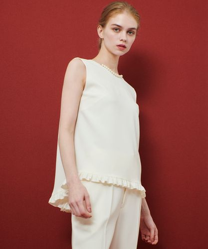 LOULOU WILLOUGHBY】サテンリボンブラウス|allureville OFFICIAL SITE