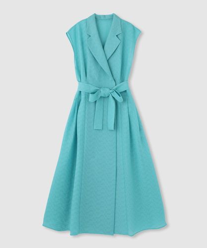 ダブルアムンゼンVネックタックワンピース|allureville OFFICIAL SITE