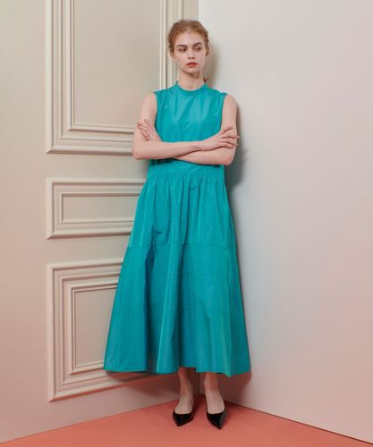 LOULOU WILLOUGHBY】バックリボンタフタワンピース|allureville