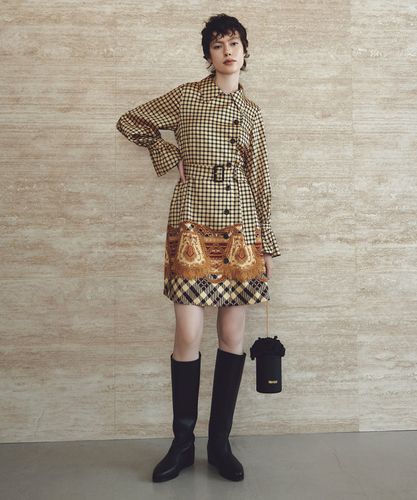 LOULOU WILLOUGHBY】CAMPOREラメツイードベアワンピース|allureville