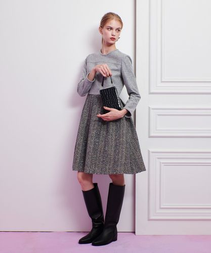 LINTONラメツイードワンピース|allureville OFFICIAL SITE / ONLINE
