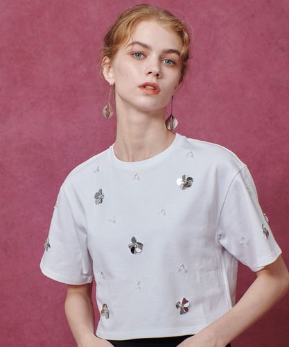 LOULOU WILLOUGHBY】スパンコールTシャツ|allureville OFFICIAL SITE