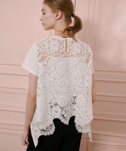 ◇ レースドッキングプルオーバー|allureville OFFICIAL SITE / ONLINE
