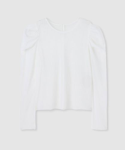 LOULOU WILLOUGHBY】ヨーリューフリルタイブラウス|allureville