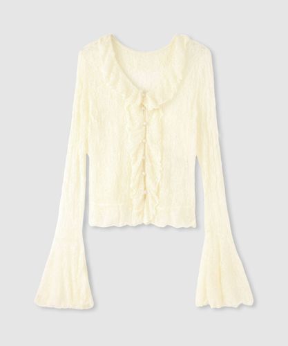 LOULOU WILLOUGHBY】プリーツリボンブラウス|allureville OFFICIAL