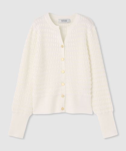 フィッシュネットニットジャケット|allureville OFFICIAL SITE