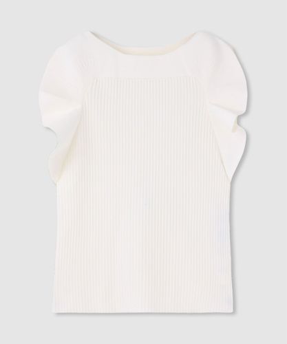 新品LOULOU WILLOUGHBYスキャーラッププルオーバー ホワイト LOULOU WILLOUGHBY】スキャーラッププルオーバー|allureville OFFICIAL