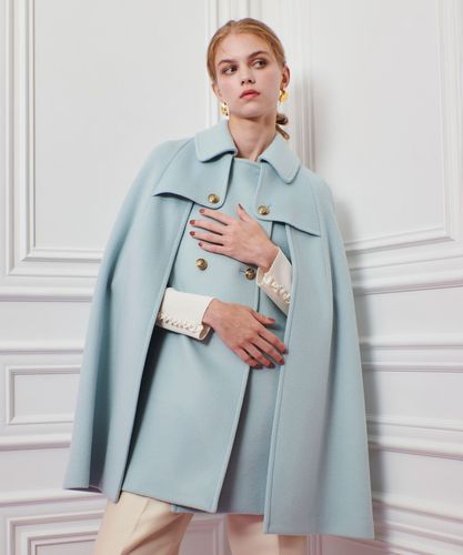 ふーちゃん　アルアバイル　ルルウィルビー シャルムビーバーリバーケープ LOULOU WILLOUGHBY】シャルムビーバーケープコート|allureville