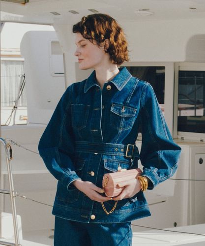 LOULOU WILLOUGHBY】デニムブルゾン|allureville OFFICIAL SITE