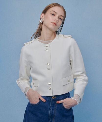 LOULOU WILLOUGHBY】ファンシーツイードクルージャケット|allureville