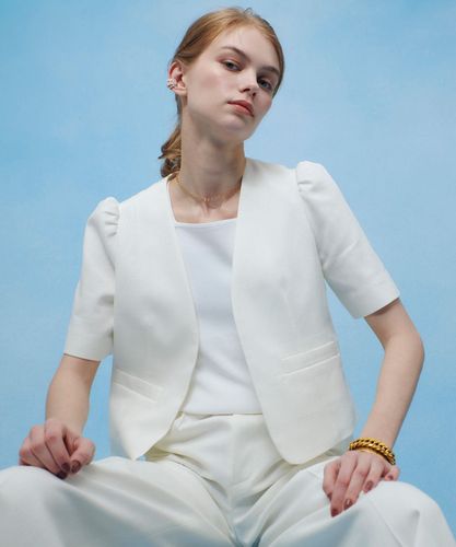 LOULOU WILLOUGHBY】リトルブラックケープジャケット|allureville