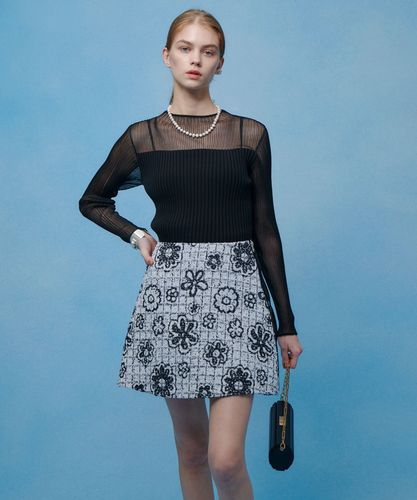 LOULOU WILLOUGHBY】MALHIA ツイードミニスカート|allureville