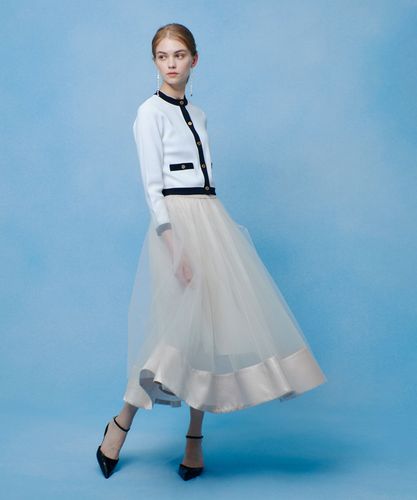タフタマチフレアスカート|allureville OFFICIAL SITE / ONLINE SHOP