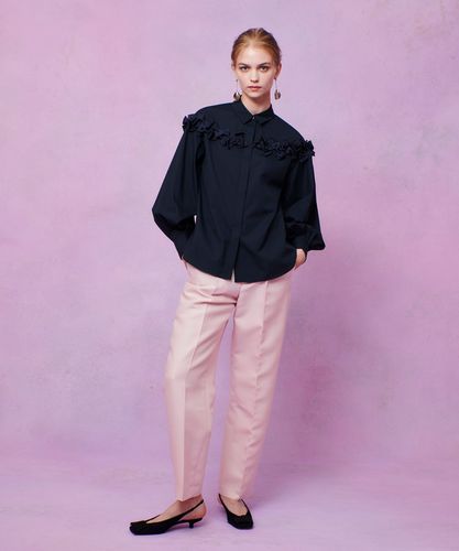 メニーリボンパフスリーブシャツ|allureville OFFICIAL SITE / ONLINE