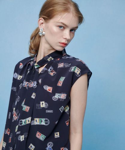 LOULOU WILLOUGHBY】RATTI マリーナプリントブラウス|allureville