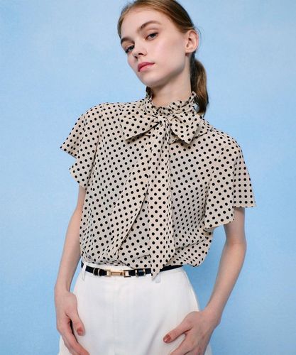 LOULOU WILLOUGHBY】オーガンジーフラワー刺繍ブラウス|allureville