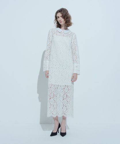 LOULOU WILLOUGHBY】オーガン刺繍ワンピース|allureville OFFICIAL