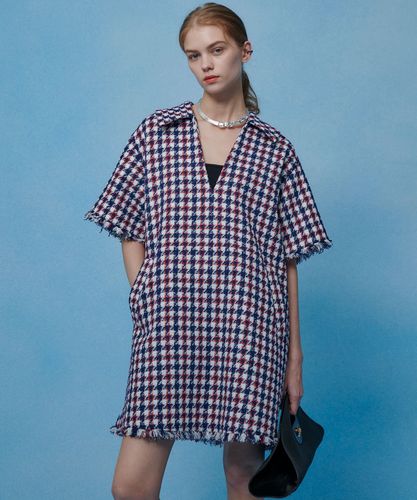 トリコロールツイードワンピース|allureville OFFICIAL SITE / ONLINE
