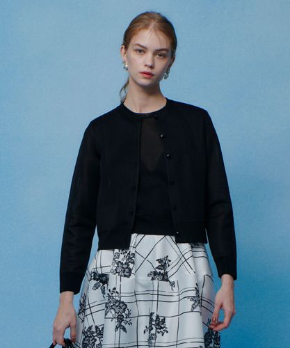 LOULOU WILLOUGHBY】ショルダーリボンミニタンクプルオーバー