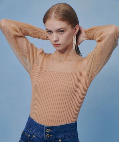 LOULOU WILLOUGHBY】柄編みニットブルゾン|allureville OFFICIAL SITE