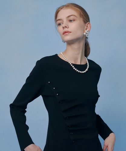 カシミヤブレンドファー加工Vカーディガン|allureville OFFICIAL SITE