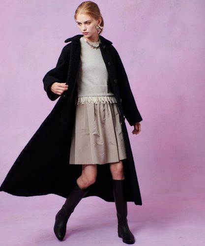 LOULOU WILLOUGHBY】シャルムビーバーケープ風コート|allureville