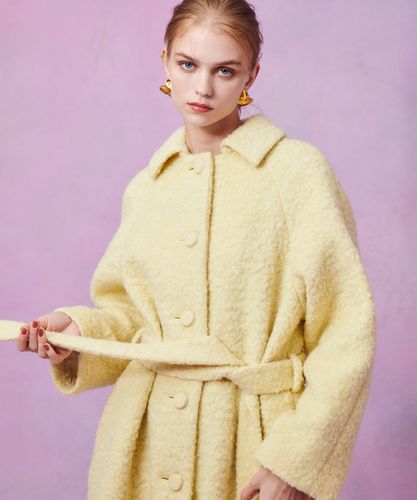 スラブツイードクルーショートコート|allureville OFFICIAL SITE