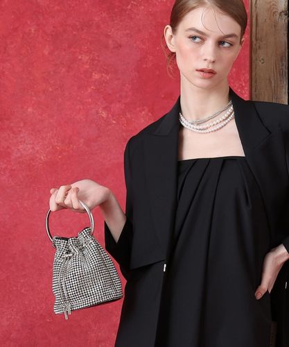 アルアバイル　ルルウィルビー ビジュー巾着ショルダー ビジュー巾着ショルダー|allureville OFFICIAL SITE / ONLINE SHOP