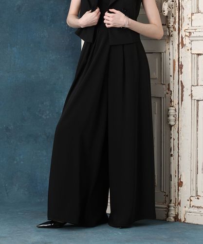◇トリアセダブルクロスサス付パンツ|allureville OFFICIAL SITE