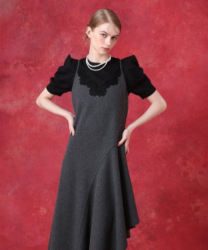 フラワーチュール刺繍ワンピース|allureville OFFICIAL SITE / ONLINE