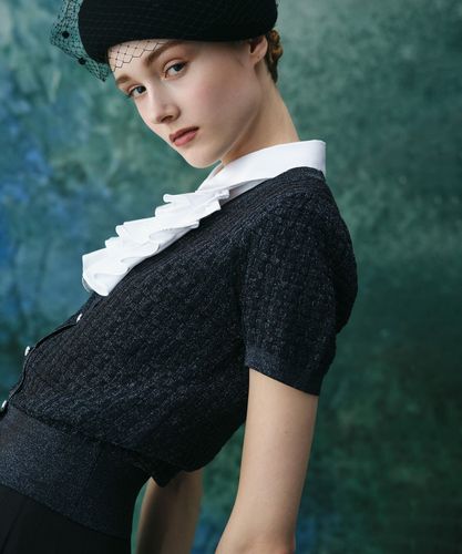 メッシュクロッシェボレロカーディガン|allureville OFFICIAL SITE