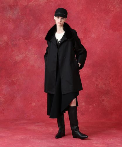 ライナー付ファー襟コート|allureville OFFICIAL SITE / ONLINE SHOP