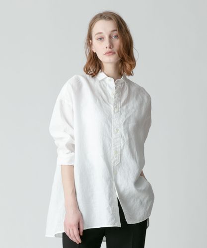 ティッカ TICCA ショートスリーブバスクシャツ （white x green） TICCA(ティッカ) 24S/S ショートスリーブバスクシャツ | 大阪