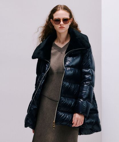 HERNOヘルノ コート 8A HERNO ヘルノ A-Shape Satin Down Coat ダウンコート サテン A