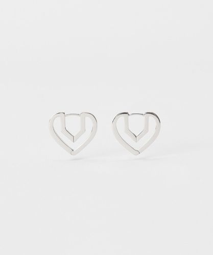 Saskia Diez(サスキアディッツ)】 FLUID EARRINGS SHORT SILVER