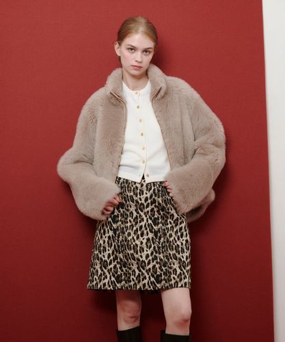 LISA CONTE(リサコンテ)】 ZIP UP FUR CT|allureville OFFICIAL SITE