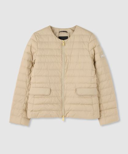 HERNO(ヘルノ－)】 HOODED ZIPPER SHORT FUR|allureville OFFICIAL