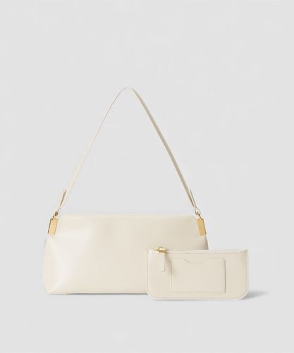 Ines Bressand(イネス ブレッサンド)】 MEDIUM WALNUT ハンドバッグ