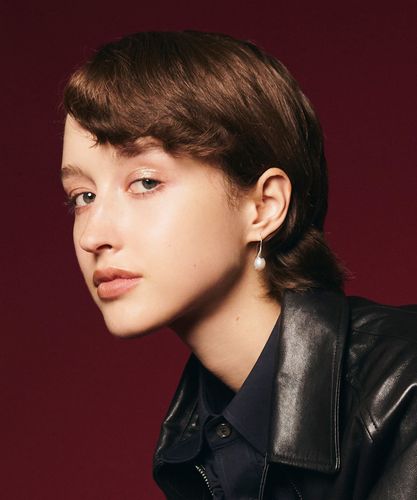 Saskia Diez(サスキアディッツ)】 FLUID EARRINGS SHORT GOLD