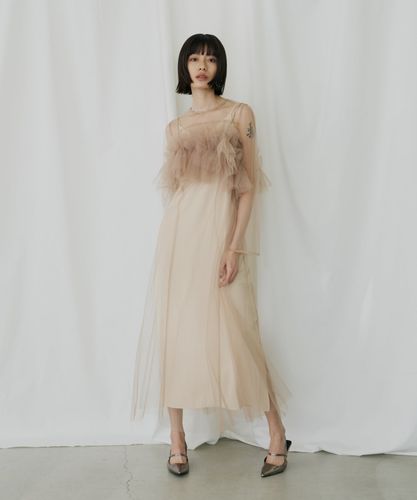 RANDOM SHIRRING SETUP DRESS